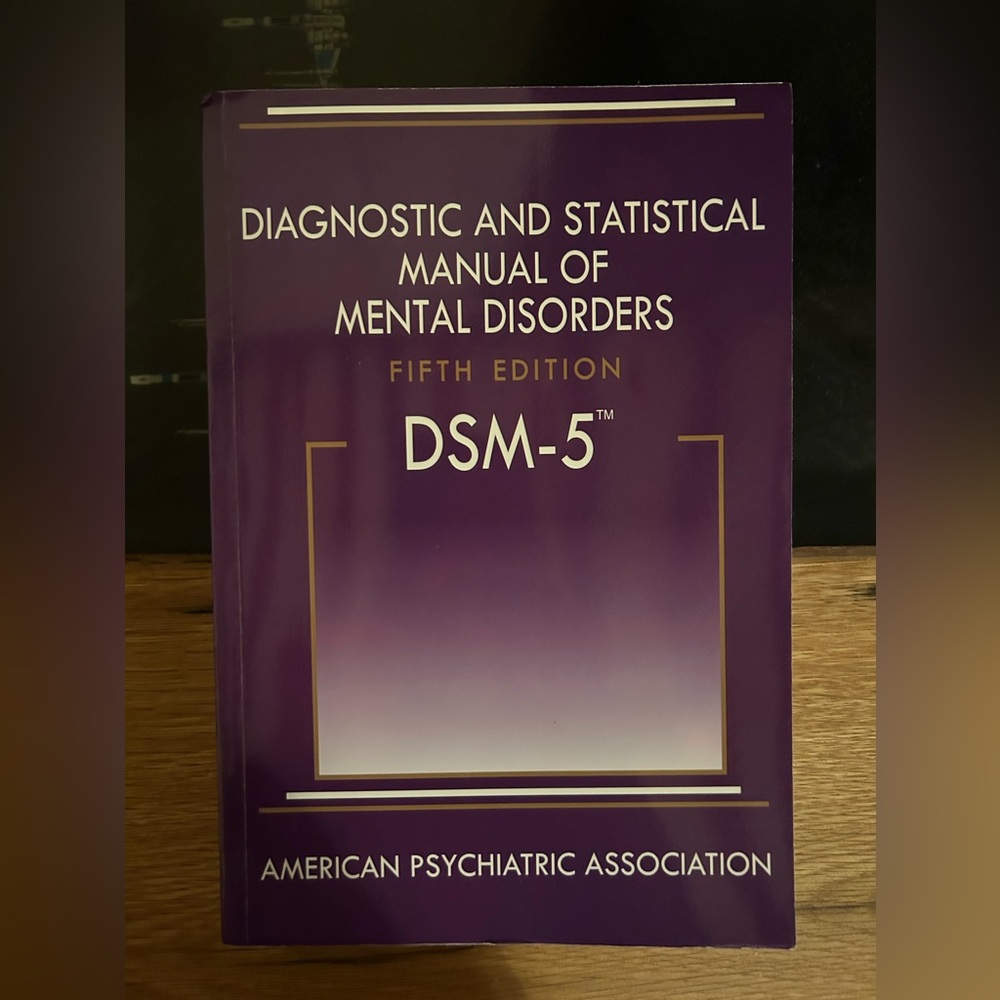 LIKE NEW DSM 5
Diagnostic and Statistical Manual